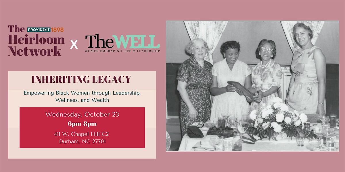 The Heirloom Network X theWELL: Inheriting Legacy