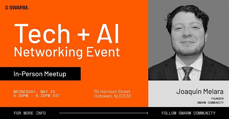 In-Person Tech + AI Networking Event