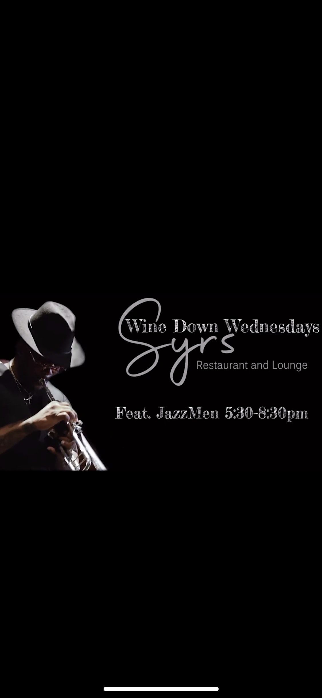 "Wine Down Wednesday" ft JazzMen