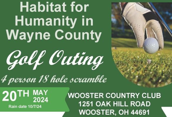 Habitat for Humanity in Wayne County 1st Annual Golf Outing - 4-person, 18 hole golf scramble