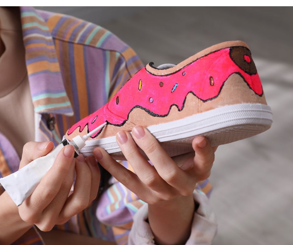 DIY: Hand Painted Canvas Shoes