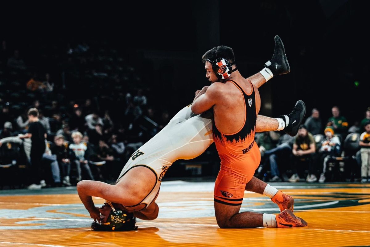 North Dakota State Bison at Oregon State Beavers Wrestling