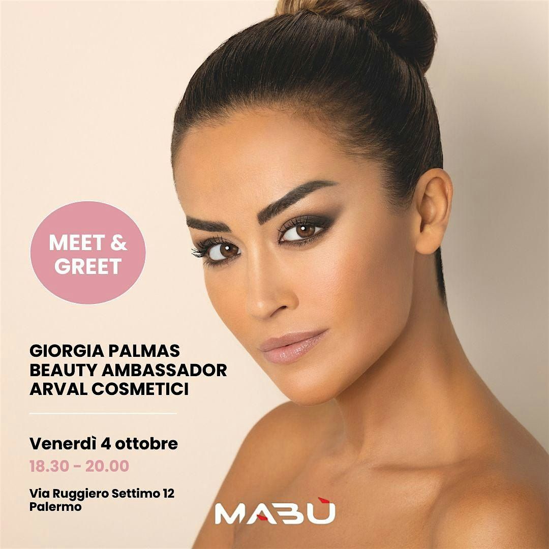 ARVAL&MABU': Meet & Greet con Giorgia Palmas