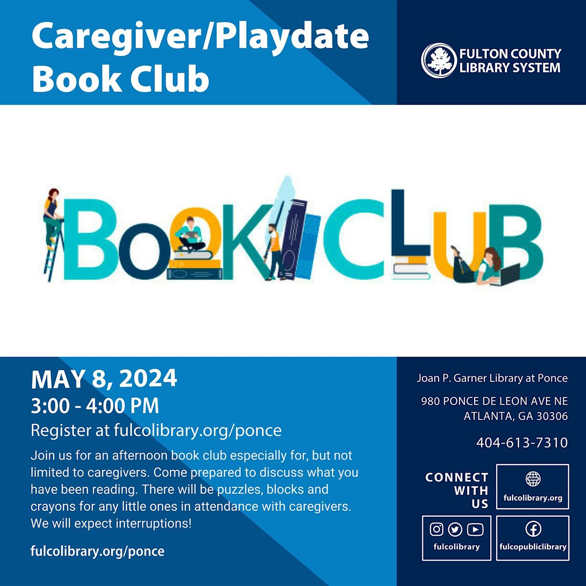 Caregiver\/Playdate Book Club