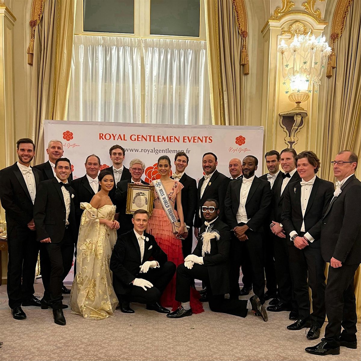 ROYAL GENTLEMEN "GRAND DINNER AT THE COURT" LE RITZ - PARIS FASHION WEEK