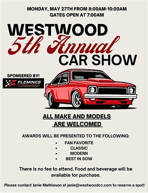 Fleming's Ultimate Garage's 5th Annual Memorial Day Auto Show - RESCHEDULE