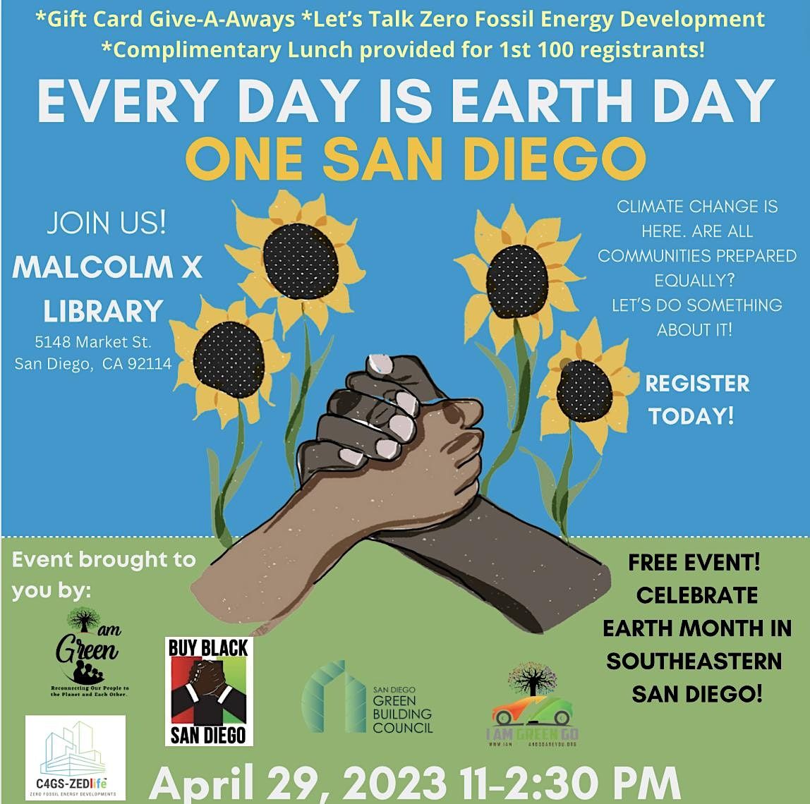 2023 Every Day is Earth Day! One San Diego!, Valencia Park/Malcolm X