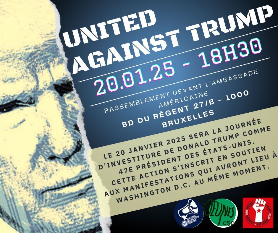 United against Trump - rassemblement 