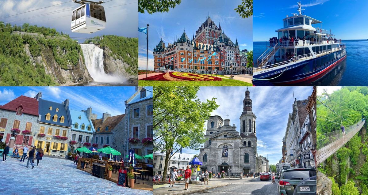 QUEBEC CITY AND WHALE WATCHING CRUISE: TOUR FROM TORONTO