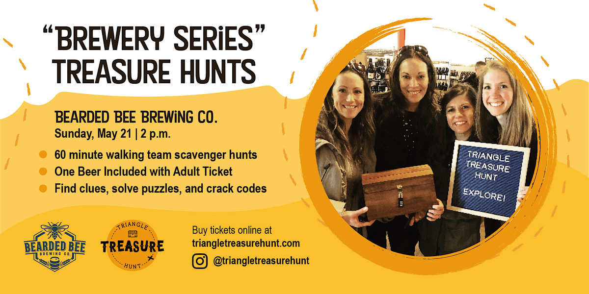 Bearded Bee Brewing Co. Downtown Wendell Team Treasure Hunt