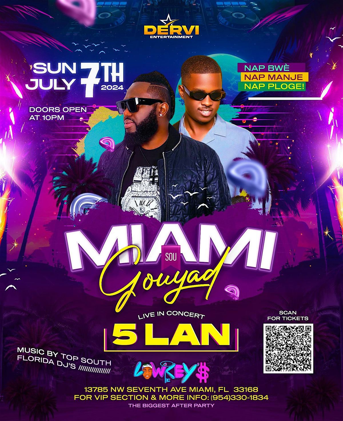 Miami Sou Gouyad   (5Lan Live In Concert) The Biggest After Party