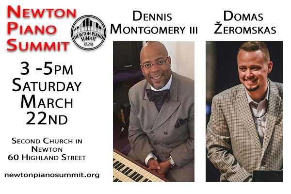 Newton Piano Summit - Domas \u017deromskas and Dennis Montgomery III