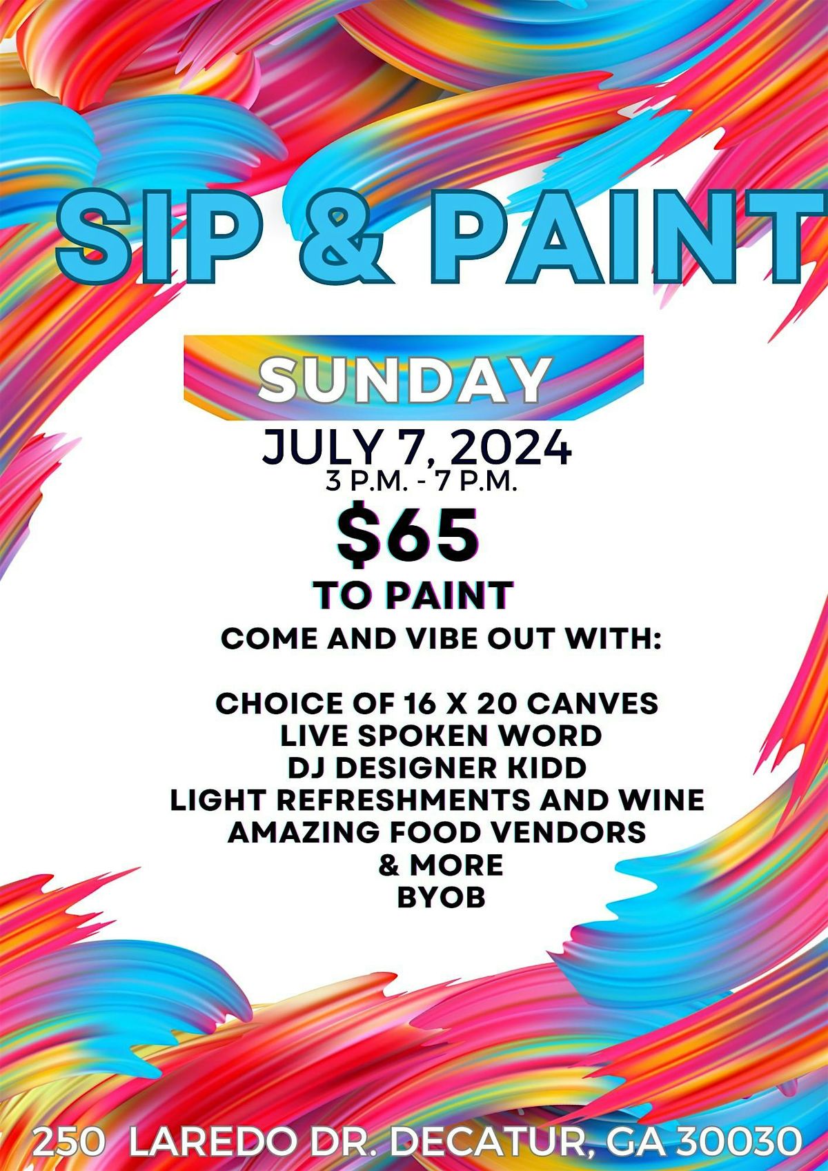 Sapphire's Sip and Paint