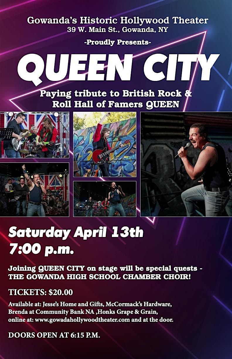 Queen City Paying Tribute To British Rock & Roll Hall of Famers QUEEN