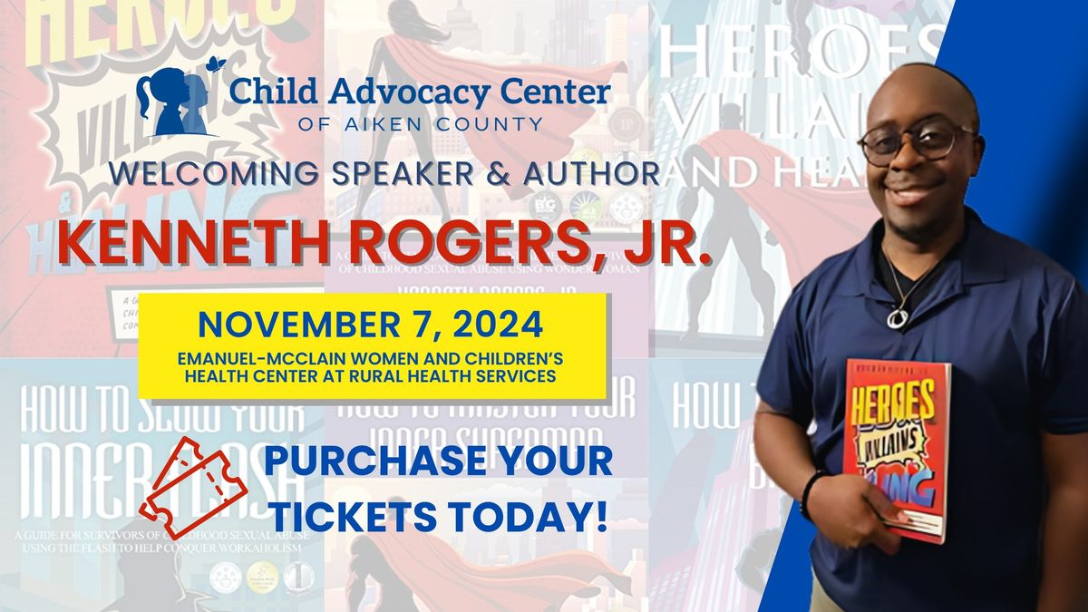 Welcoming Speaker & Author, Kenneth Rogers, Jr.