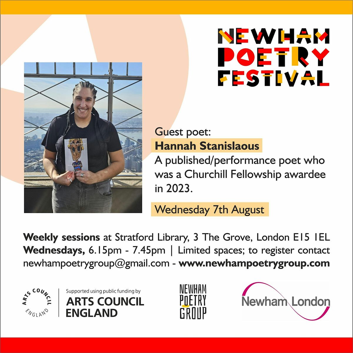 Newham Poetry Festival - Poetry For All