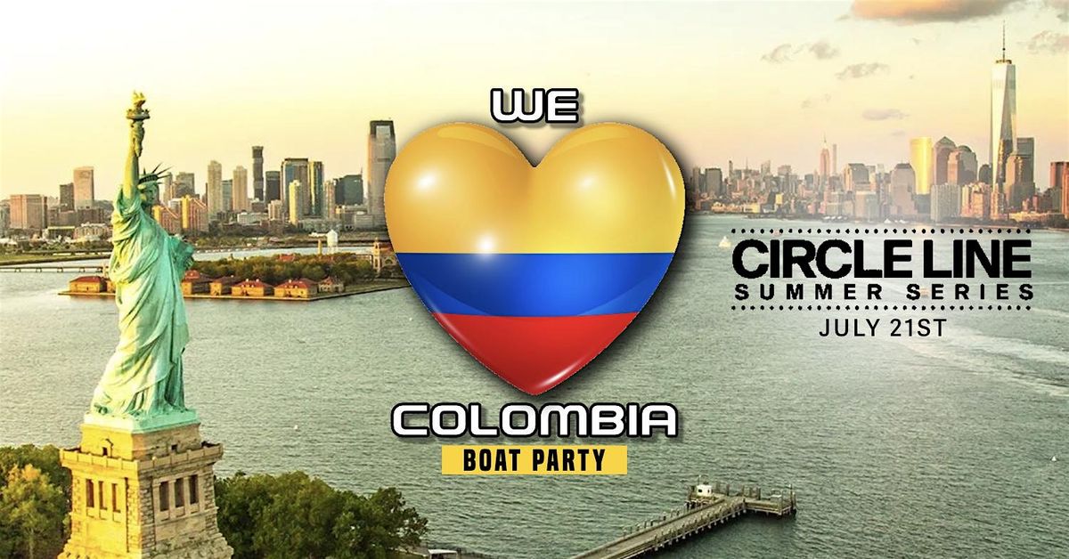 We Love Colombia Open Air Boat Party | Circle Line Summer Series