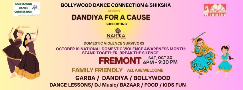 FREMONT- DANDIYA FOR CAUSE supporting NARIKA for Domestic Violence Survivors