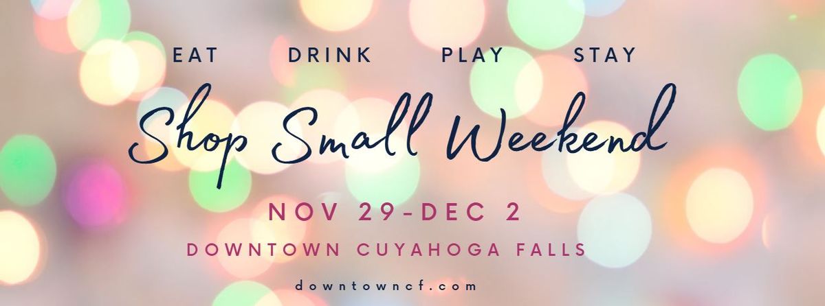 SHOP SMALL WEEKEND IN DTCF!