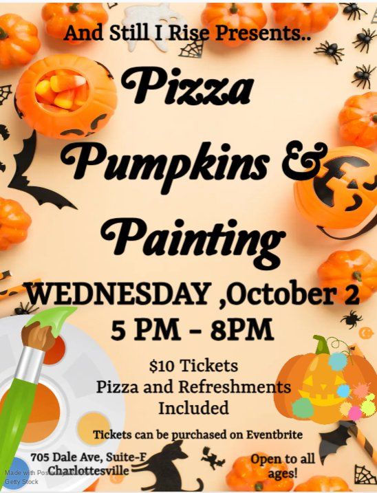 Pizza Painting & Pumpkins!