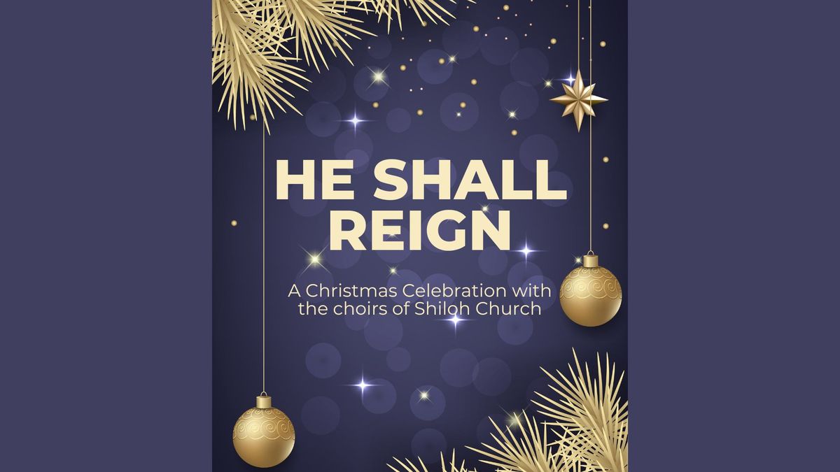 He Shall Reign-A Christmas Musical