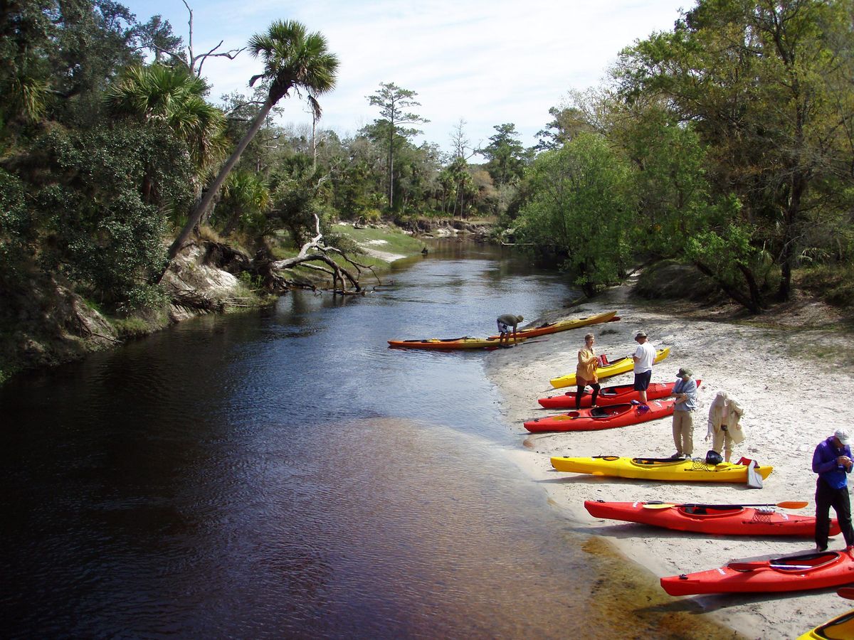 A guided kayak tour through the mysterious Little Big Econ State Forest