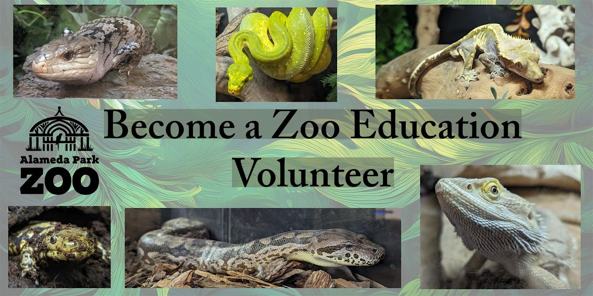 Zoo Education Center Volunteer Orientation