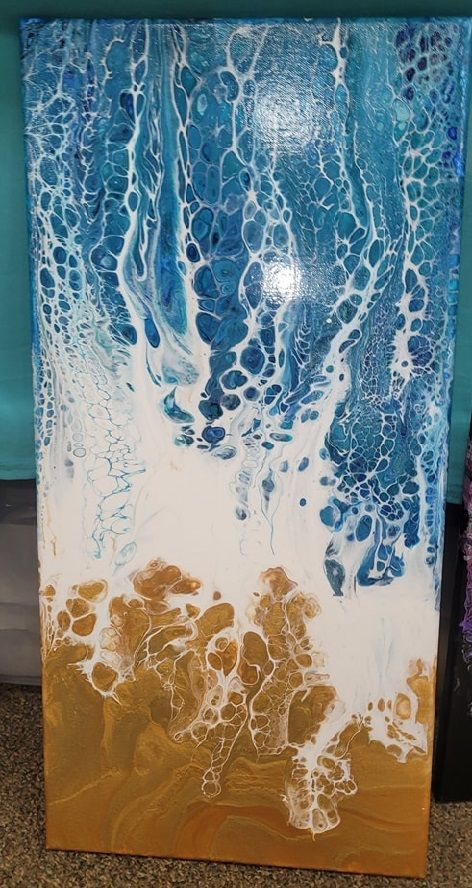 Paint Pouring with TC Acrylics