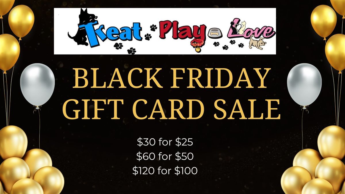 Black Friday Gift Card Sale