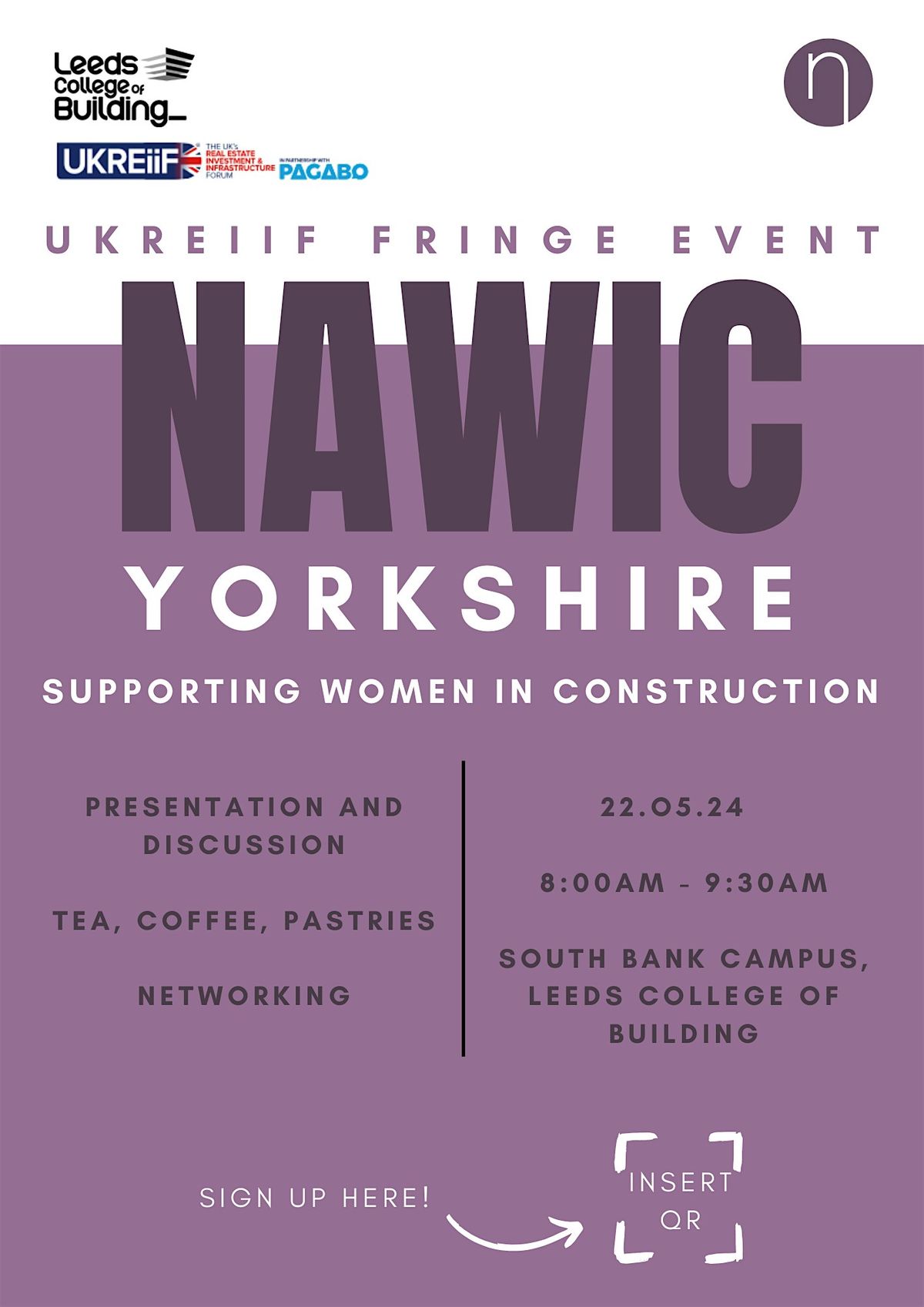 NAWIC Yorkshire Breakfast - Women in Construction and the PPE Campaign