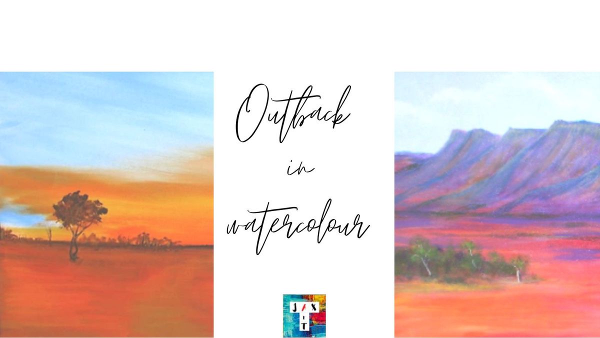 Outback in Watercolour painting workshop