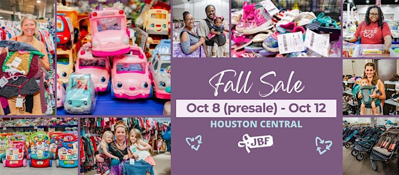 JBF Houston Central FALL 2024 Sale - FREE & PAID TICKETS