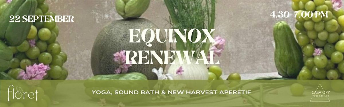 Equinox Renewal at Palazzo San Niccol\u00f2 with Floret