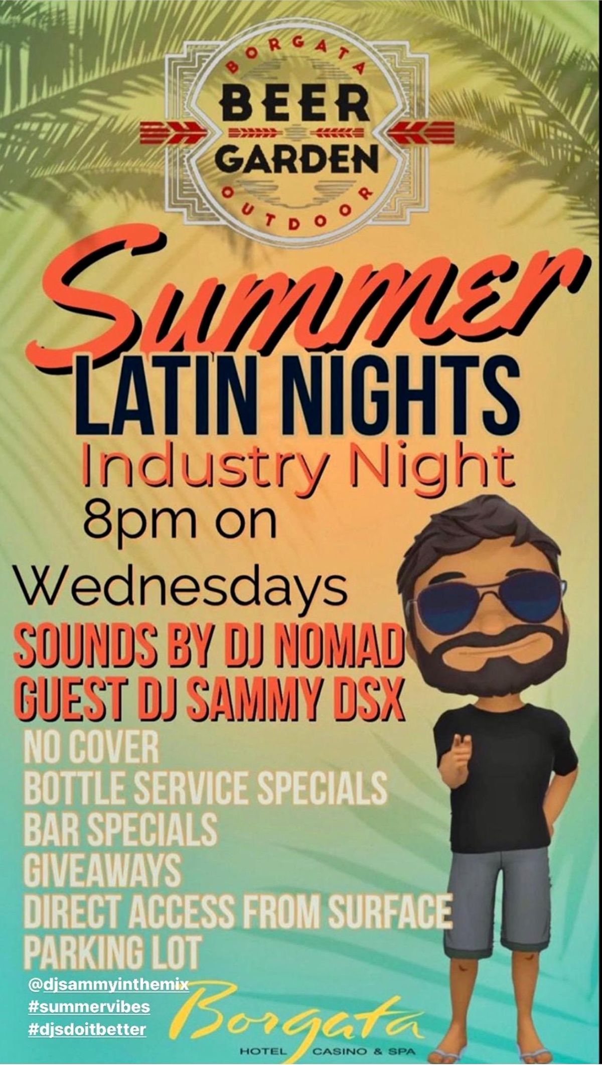 Wednesday Latin beats at Borgata