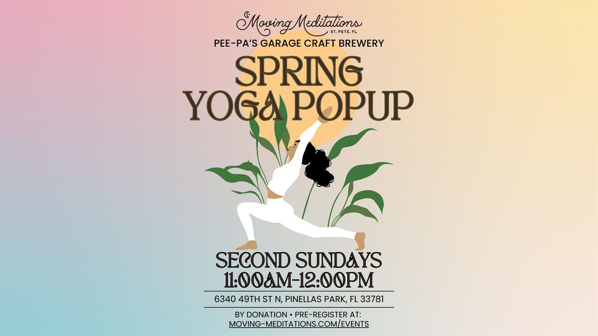 Yoga at Pee-Pa's  Brewery with Kids' Zone