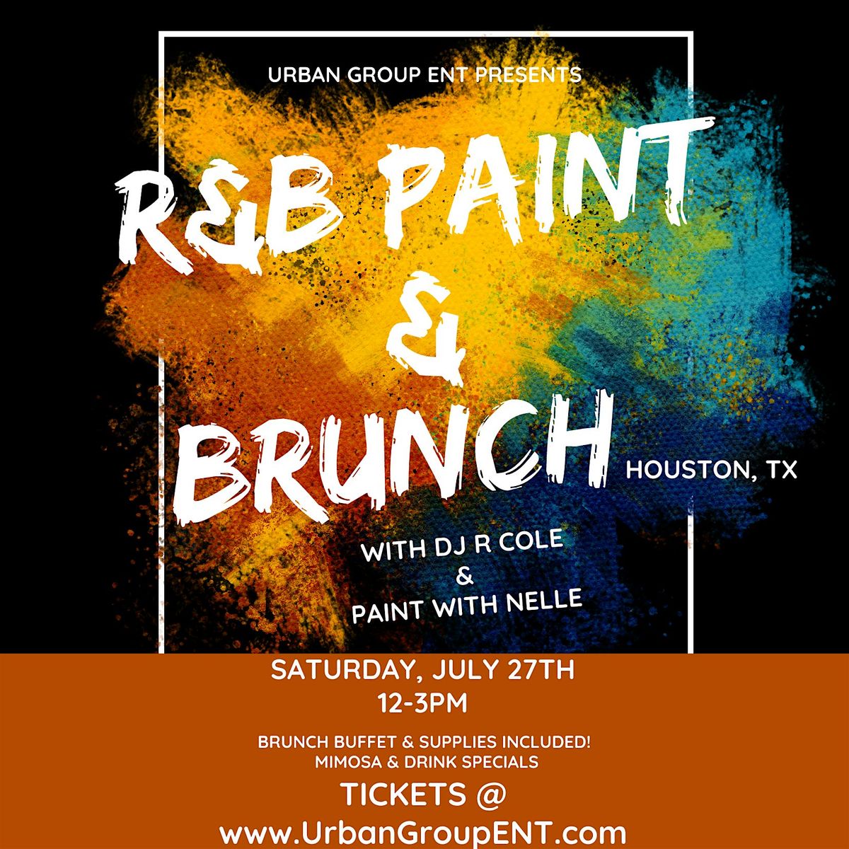 R&B Paint N Brunch (Buffet Included)