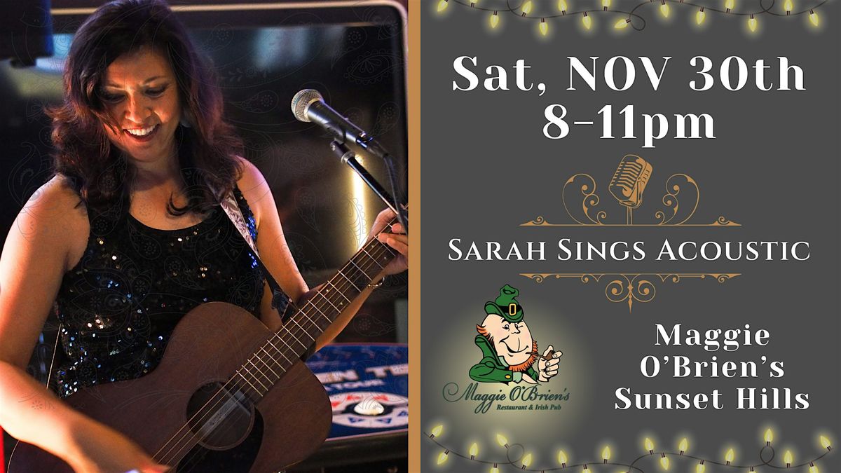 Sarah Hoth Music at Maggie O\u2019Brien\u2019s