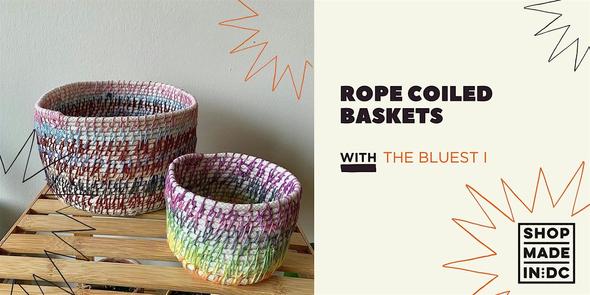 Rope Coiled Baskets