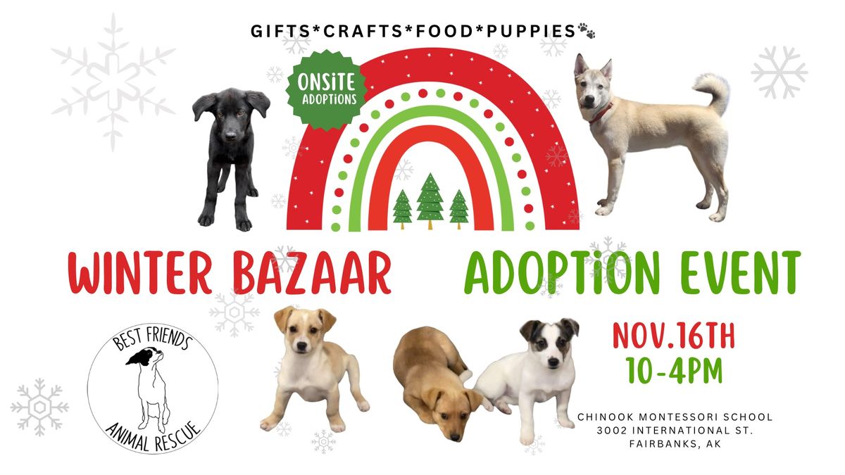 Winter Bazaar & Adoption Event 