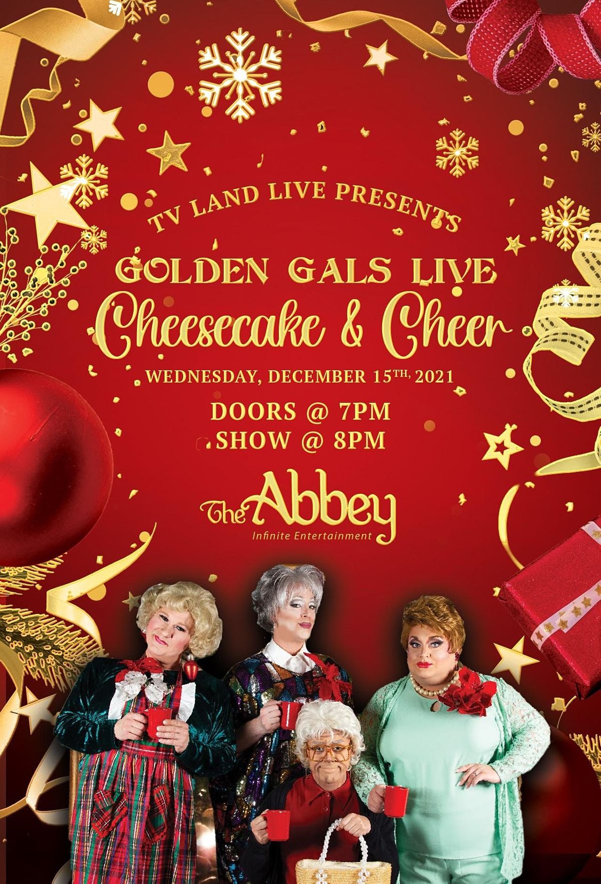 Golden Gals Live: Cheesecake and Cheer