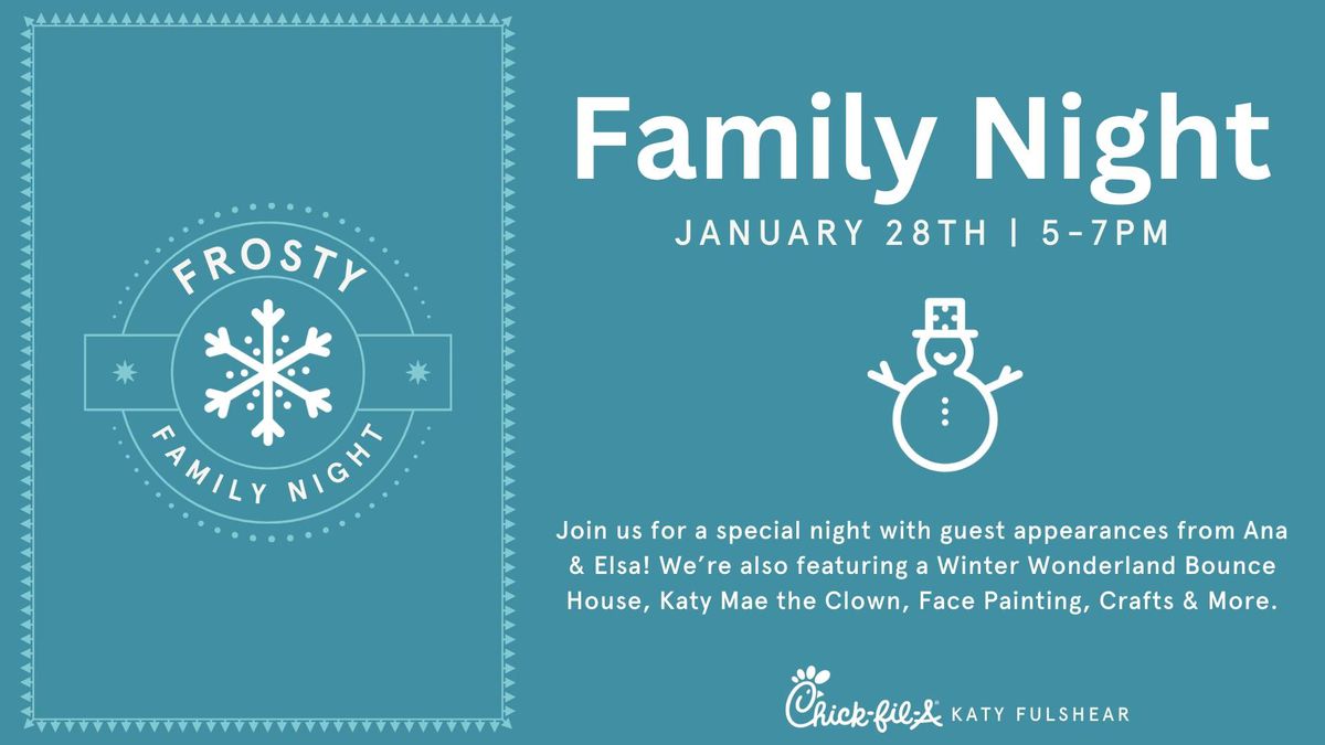 Frosty Family Night