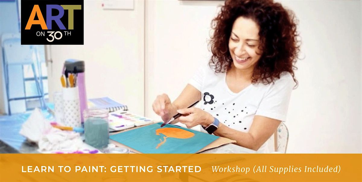 Learn to Paint: Getting Started Workshop with Jen Grisard Ludwig
