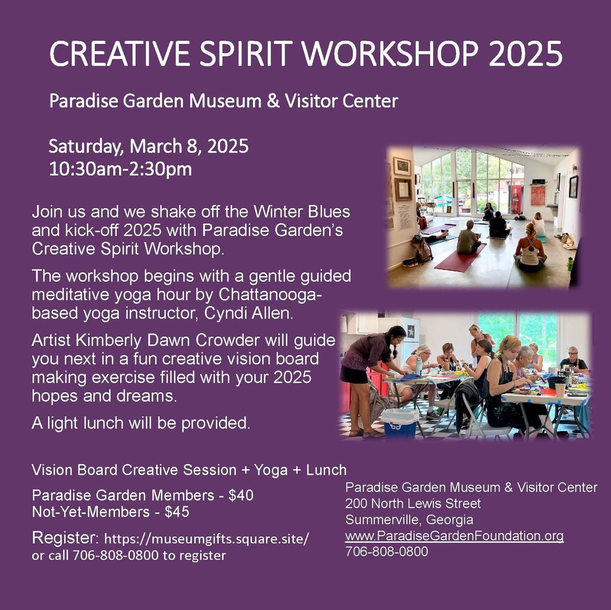 CREATIVE SPIRIT WORKSHOP 2025