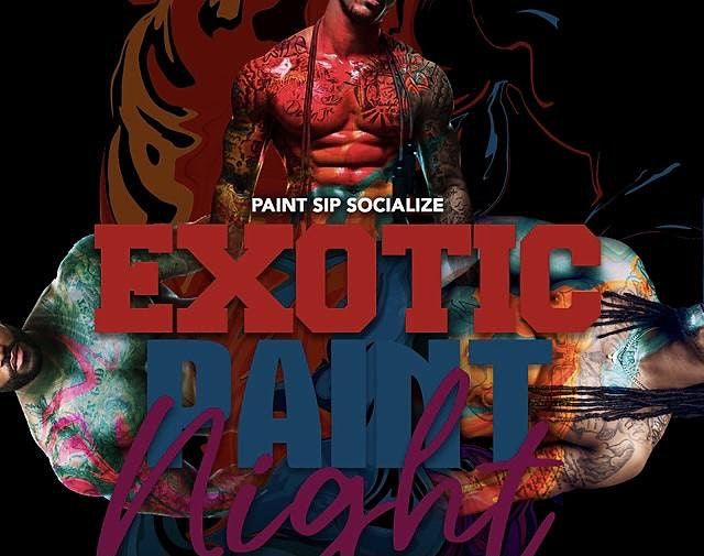 Exotic Paint and Sip Party