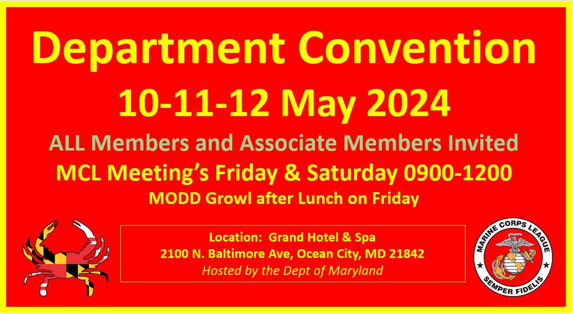 Maryland Department Convention 2023
