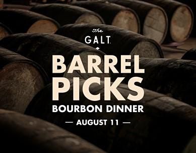 Galt House Barrel Pick Bourbon Dinner by Swizzle Dinner & Drinks