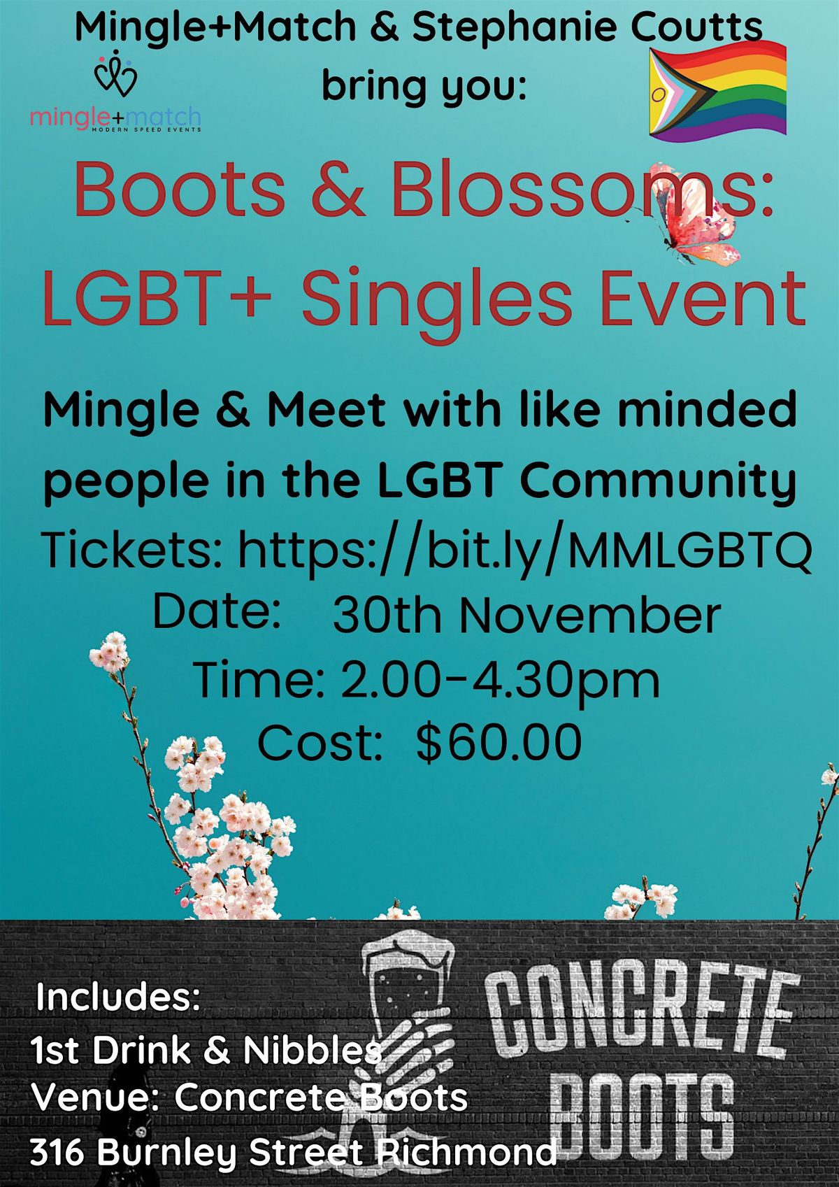 Boots & Blossoms - Mingle Event