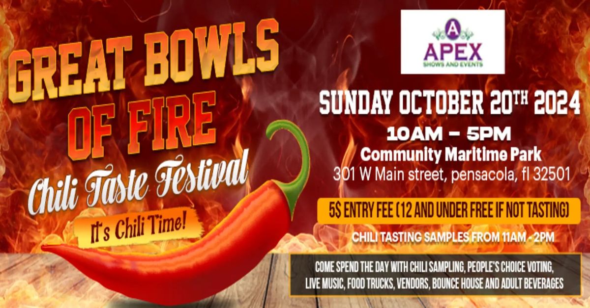 2024 2nd Annual Great Bowls of Fire Chili Taste Festival