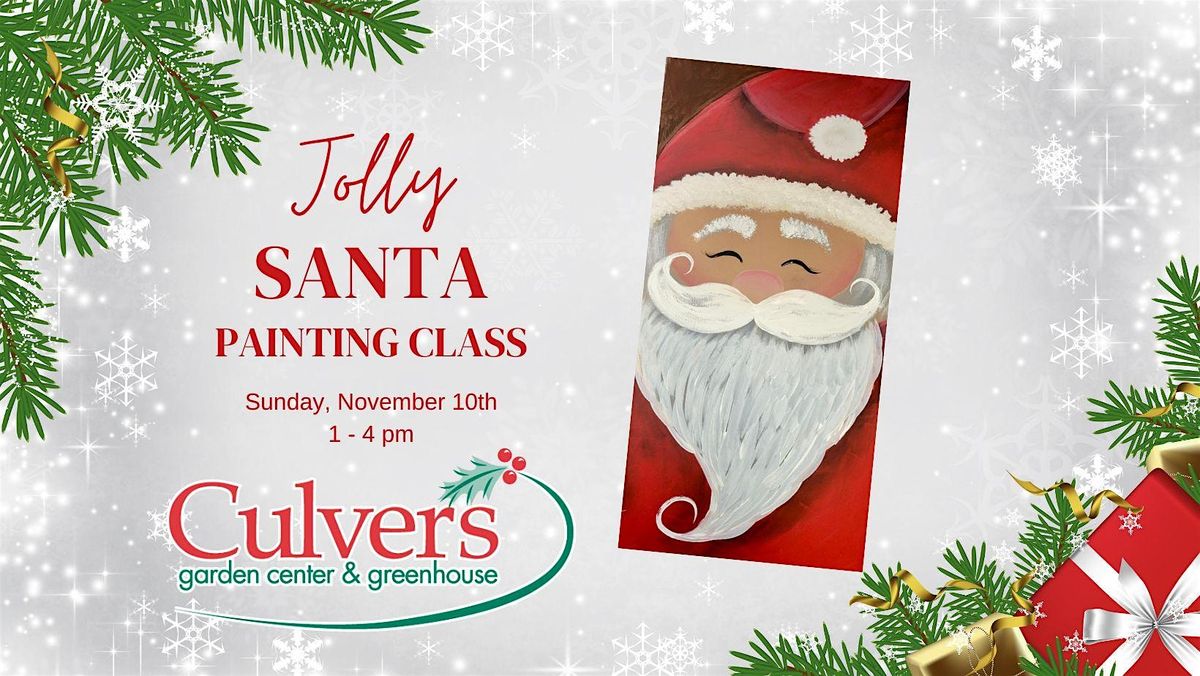 Jolly Santa Painting Class