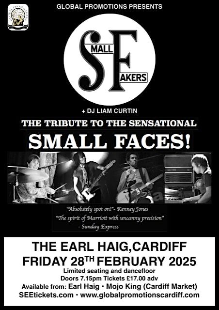 THE SMALL FAKERS + DJ  Liam Curtin